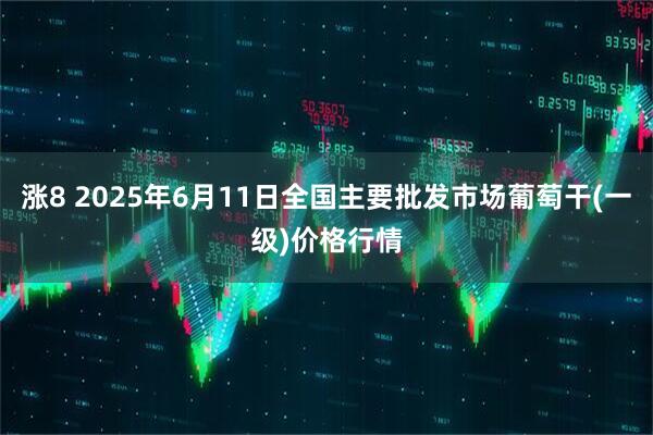 涨8 2025年6月11日全国主要批发市场葡萄干(一级)价格行情